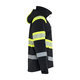 BLÅKLÄDER Highvis softshell-takki kevyesti topattu, musta/huomiokelt.